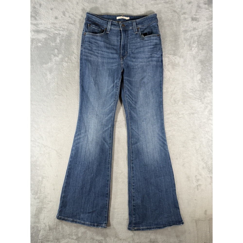 Levis 726 Jeans Women's 29x30 Blue Denim Flare